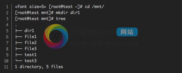 linux文件目录增删改查