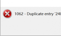 MySQL创建唯一索引时报错Duplicate entry * for key问题